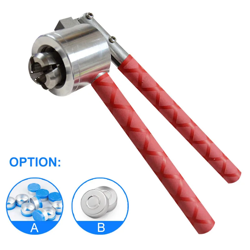 YTK Manual Vial Crimper 13 20mm Vial bottle Sealing Machine Cap Capper Bottle Cap Crimping Capping Tools
YTK Manual Vial Crimper 13 20mm Vial bottle Sealing Machine Cap Capper Bottle Cap Crimping Capping Tools