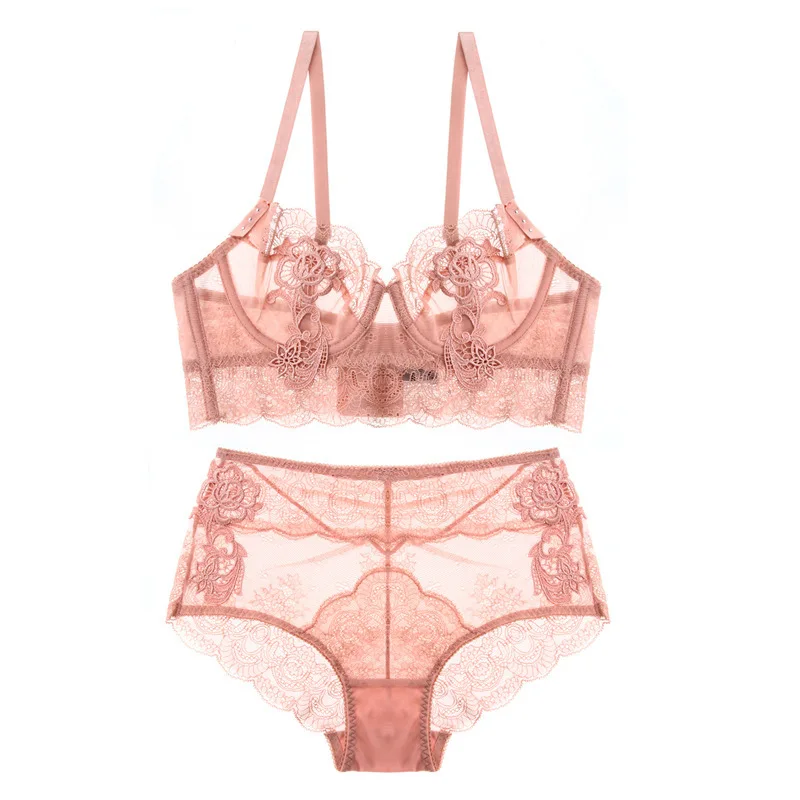 Plus size underwear ultra-thin lace embroidery flowers push up bra set sexy women 5 colour transparent lingerier panties set
Plus size underwear ultra-thin lace embroidery flowers push up bra set sexy women 5 colour transparent lingerier panties set