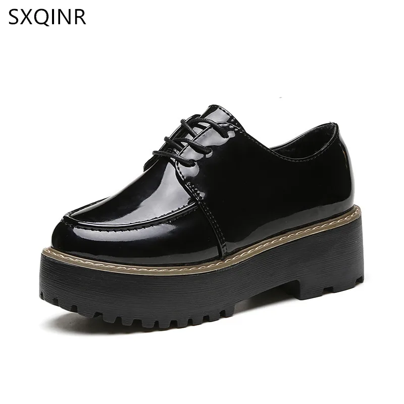 New 2018 Women PU leather Oxford Shoes Woman Flats Handmade Vintage Retro Lace up Loafers casual Sneakers Platform Shoes Women
New 2018 Women PU leather Oxford Shoes Woman Flats Handmade Vintage Retro Lace up Loafers casual Sneakers Platform Shoes Women