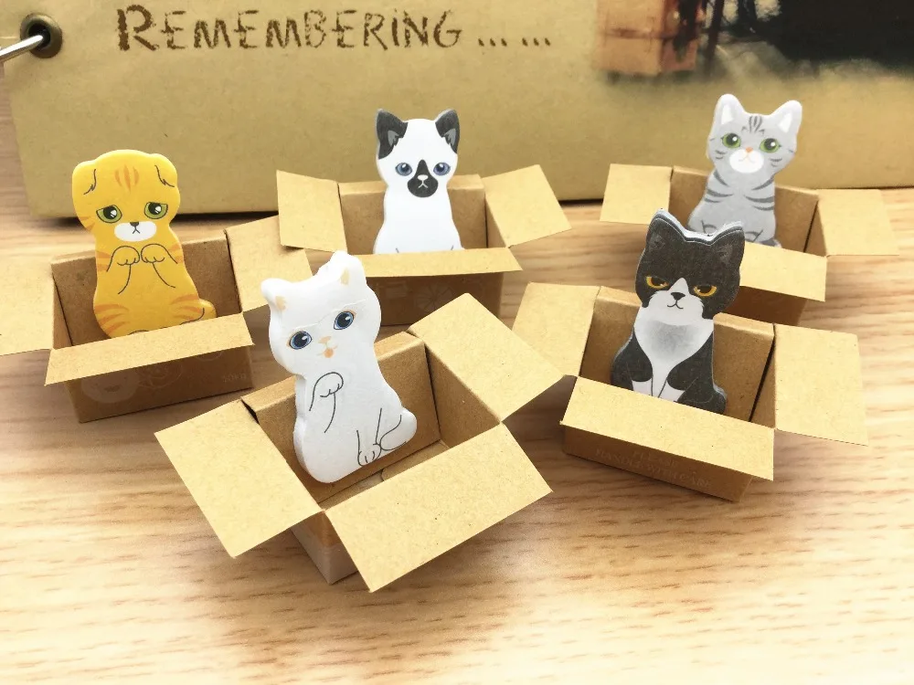 LolliZ 5 PCS Cute Puppy House Kitty House Sticky Notes Kawaii Writing Paper Memo Pads For School Office Supplies Stationery
LolliZ 5 PCS Cute Puppy House Kitty House Sticky Notes Kawaii Writing Paper Memo Pads For School Office Supplies Stationery