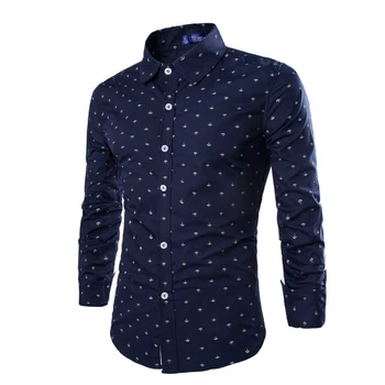 2020 New Brand Fashion male casual all-match anchor slim men clothes print long-sleeve polka dot shirt 3XL men clothes
2020 New Brand Fashion male casual all-match anchor slim men clothes print long-sleeve polka dot shirt 3XL men clothes