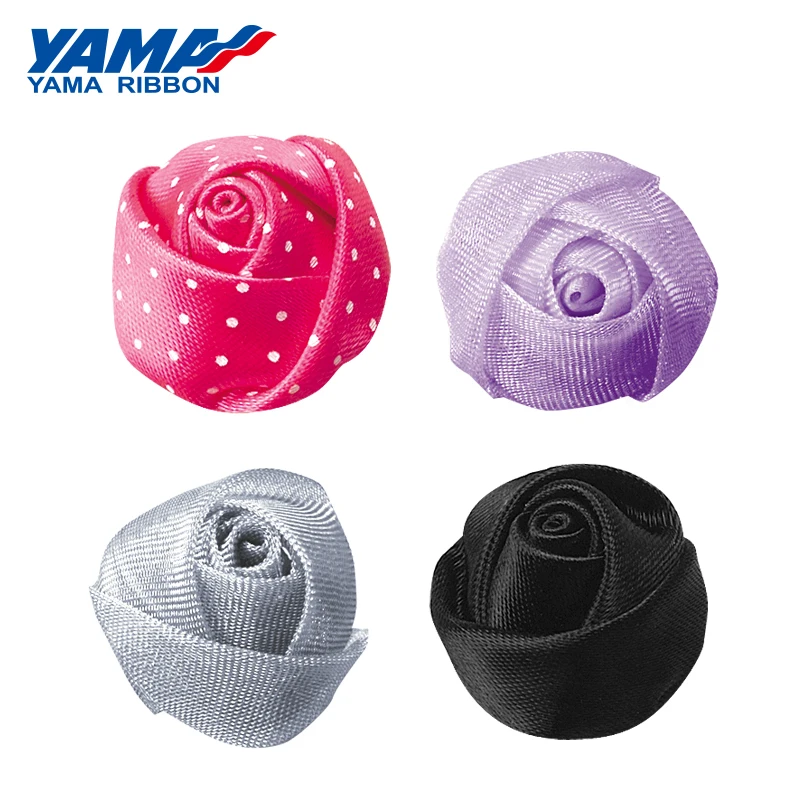 YAMA Bud Rose Ribbon Diameter 20mm±5mm 200pcs/bag different meterial Satin organza printed Ribbons Flower Diy Wedding Decoration
YAMA Bud Rose Ribbon Diameter 20mm±5mm 200pcs/bag different meterial Satin organza printed Ribbons Flower Diy Wedding Decoration