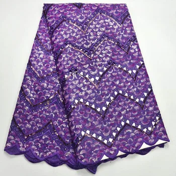 Latest Purple color African Tulle Lace Fabric Stones High Quality Swiss Guipure Sequins Double Organza Lace Fabric for Women
Latest Purple color African Tulle Lace Fabric Stones High Quality Swiss Guipure Sequins Double Organza Lace Fabric for Women