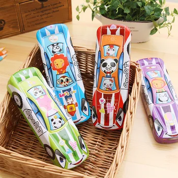 1pcs Creative Office School Stationery Double Layer Metal Pencil Case For Kids Birthday Gift Cartoon Car Shape Pencil Case
1pcs Creative Office School Stationery Double Layer Metal Pencil Case For Kids Birthday Gift Cartoon Car Shape Pencil Case