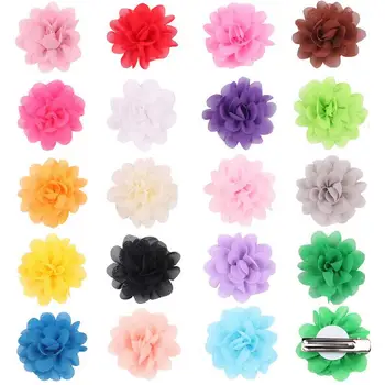 20PCs/lot Baby Girls Chiffon Flowers Hair Pins Headwear Girl Hair Accessories Hair Clip Hairpin
20PCs/lot Baby Girls Chiffon Flowers Hair Pins Headwear Girl Hair Accessories Hair Clip Hairpin
