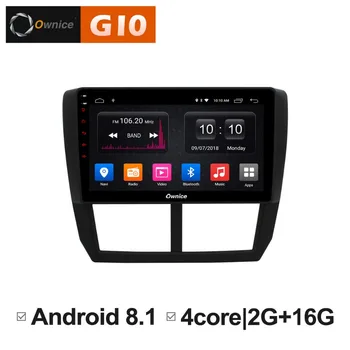 

HD 9 inch Android 8.1 Quad Core 2GB RAM+16GB ROM Car DVD Player For Subaru Forester 2008-2012 GPS Navi Radio Stereo BT WIFI TPMS