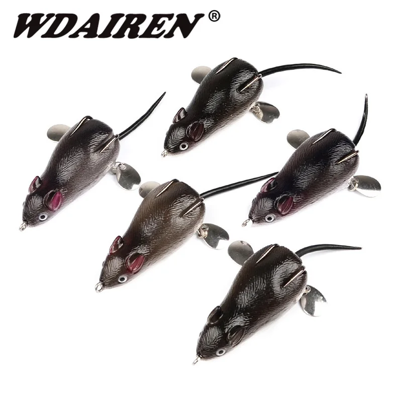 1Pcs Metal Spoon Rotating Bait Bells Sound lures 7cm 17.5g Mouse Lure Floating Simulation Fishing tackle Soft Bass Baits FA-454
1Pcs Metal Spoon Rotating Bait Bells Sound lures 7cm 17.5g Mouse Lure Floating Simulation Fishing tackle Soft Bass Baits FA-454