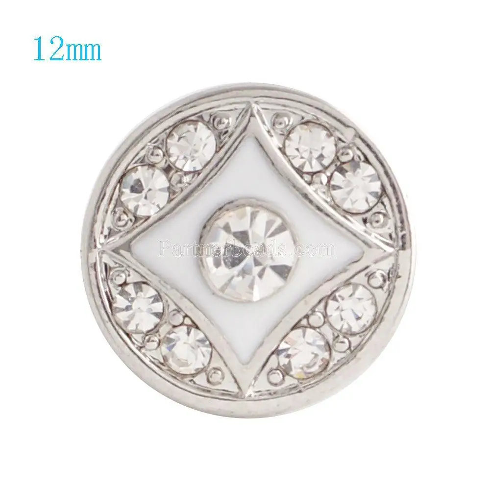 New arrival mini metal snap jewelry 12mm small snap beads white rhinestone snap fit bracelets necklace pendant KS6052-S
New arrival mini metal snap jewelry 12mm small snap beads white rhinestone snap fit bracelets necklace pendant KS6052-S