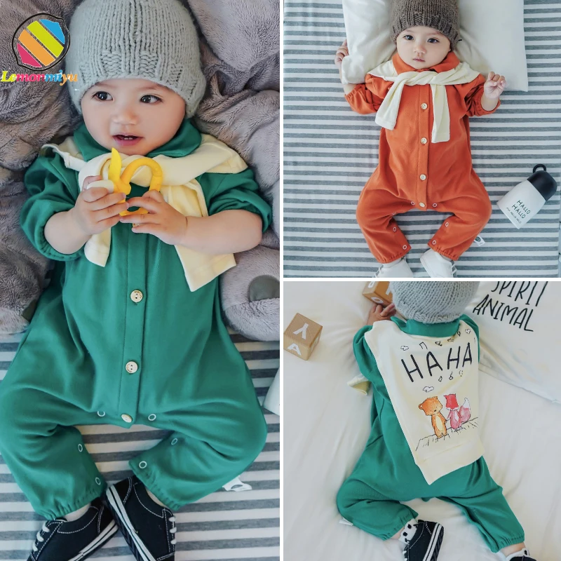 Lemonmiyu Newborn Baby Girls Boys Rompers Cotton Cartoon Cute Long Sleeve Warm Toddler Overalls Jumpsuits 0-24M Infant Clothes
Lemonmiyu Newborn Baby Girls Boys Rompers Cotton Cartoon Cute Long Sleeve Warm Toddler Overalls Jumpsuits 0-24M Infant Clothes