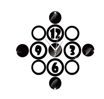 DIY 3D Home Clock Modern Mirror Style Wall Clock Removable Wall Clock Decal Vinyl Art Wall Sticker Home Bedroom Office Decals
DIY 3D Home Clock Modern Mirror Style Wall Clock Removable Wall Clock Decal Vinyl Art Wall Sticker Home Bedroom Office Decals