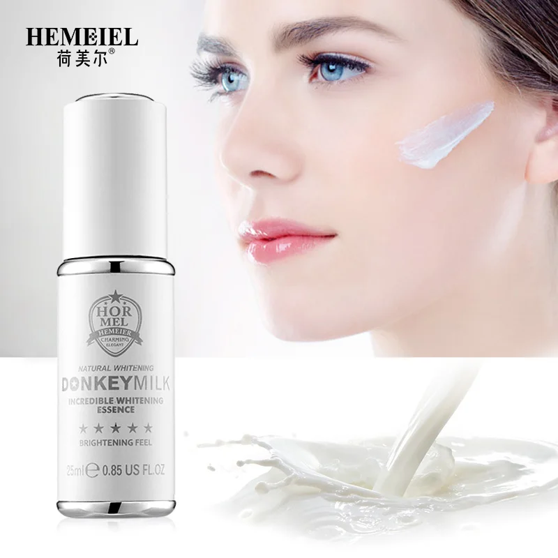 HEMEIEL Donkey Milk Whitening Serum Anti Spot Strong Whiten Face Serum Facial Moisturizer Blemish Removal Cream Skin Care 25ml
HEMEIEL Donkey Milk Whitening Serum Anti Spot Strong Whiten Face Serum Facial Moisturizer Blemish Removal Cream Skin Care 25ml