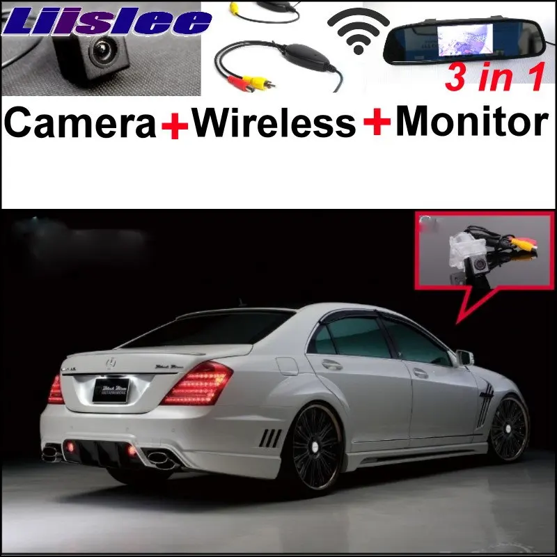 Liislee Special Camera + Wireless Receiver + Mirror Monitor Easy Parking System For Mercedes Benz S Class MB W221 SL W231 R231
Liislee Special Camera + Wireless Receiver + Mirror Monitor Easy Parking System For Mercedes Benz S Class MB W221 SL W231 R231