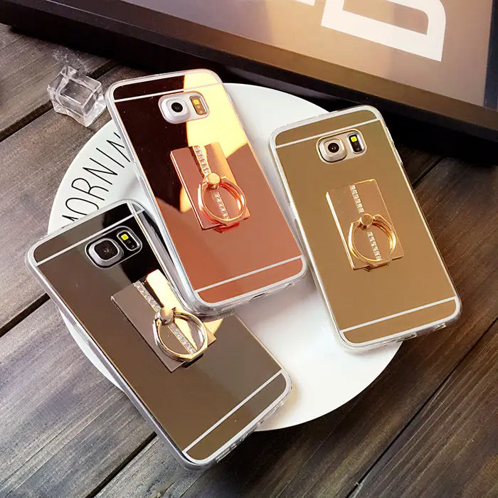 For Samsung Galaxy A3 A5 2016 Case Fundas Ring Diamond Mirror Soft luxurious Metal Ring Cases Girly Coque Cover for S5 S6 edge
For Samsung Galaxy A3 A5 2016 Case Fundas Ring Diamond Mirror Soft luxurious Metal Ring Cases Girly Coque Cover for S5 S6 edge
