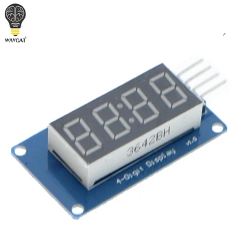 Suq TM1637 LED Display Module For Arduino 7 Segment 4 Bits 0.36Inch Clock RED Anode Digital Tube Four Serial Driver Board Pack
Suq TM1637 LED Display Module For Arduino 7 Segment 4 Bits 0.36Inch Clock RED Anode Digital Tube Four Serial Driver Board Pack