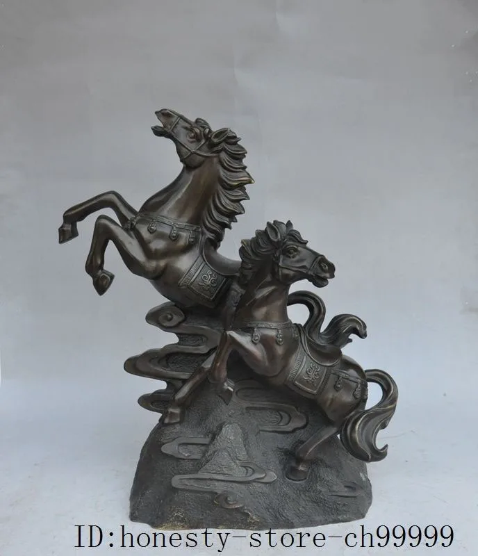 Crafts statue china fengshui bronze wealth yuanbao Great Wall steed horse lucky success statue 
Crafts statue china fengshui bronze wealth yuanbao Great Wall steed horse lucky success statue