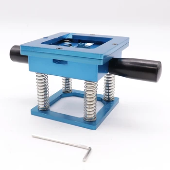 90*90BGA blue handle plant table Multifunctional plant tin fixture 
90*90BGA blue handle plant table Multifunctional plant tin fixture