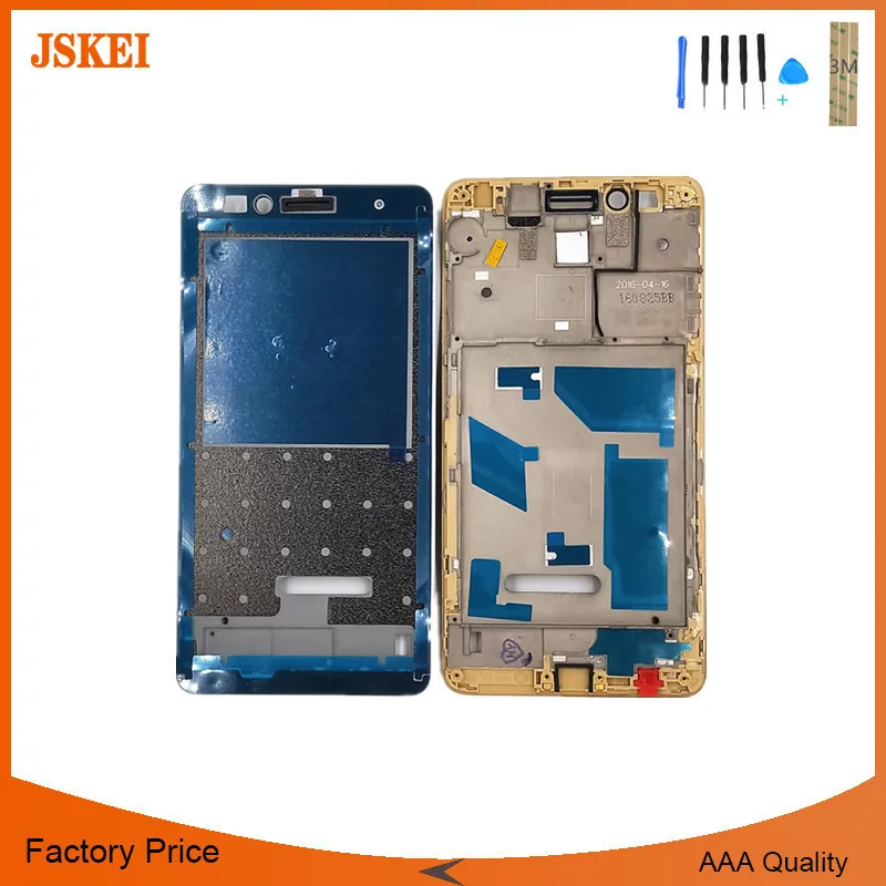 For Huawei Honor 5X GR5 Front Frame Bezel Housing Holder Frame with Adhesive Sticker Replacement Parts
For Huawei Honor 5X GR5 Front Frame Bezel Housing Holder Frame with Adhesive Sticker Replacement Parts