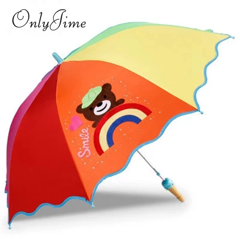 Only Jime Rainbow Animal Kids Umbrella Women Rain High Quality Brand Women Umbrella Windproof Children Umbrella Rain Gear
Only Jime Rainbow Animal Kids Umbrella Women Rain High Quality Brand Women Umbrella Windproof Children Umbrella Rain Gear