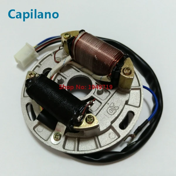 motorcycle scooter AX100 inner rotor kit ignition stator magneto coil with plate for suzuki 2 stroke 100cc AX 100 in 2 pole
motorcycle scooter AX100 inner rotor kit ignition stator magneto coil with plate for suzuki 2 stroke 100cc AX 100 in 2 pole