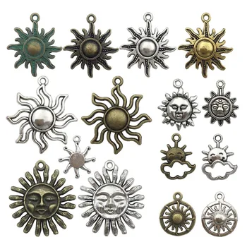 Celestial Sun Charm-100g (about 40-46pcs) Craft Supplies DIY Pendants Crafting Jewelry Findings Making Accessory
Celestial Sun Charm-100g (about 40-46pcs) Craft Supplies DIY Pendants Crafting Jewelry Findings Making Accessory