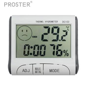 (Ship from AU)Digital LCD Thermometer Hygrometer -10 C to +50 C Electronic Temperature Humidity Meter Weather Station Indoor
(Ship from AU)Digital LCD Thermometer Hygrometer -10 C to +50 C Electronic Temperature Humidity Meter Weather Station Indoor