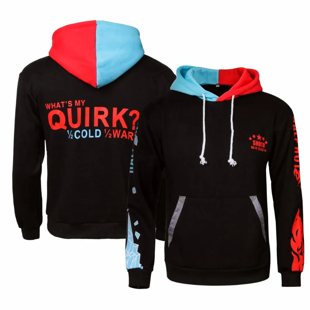 My Hero Academia Hoodie Boku no Hero Academia Todoroki Shoto 3D Printed Sweatshirt Hooded Pullover Halloween Cosplay Costume
My Hero Academia Hoodie Boku no Hero Academia Todoroki Shoto 3D Printed Sweatshirt Hooded Pullover Halloween Cosplay Costume