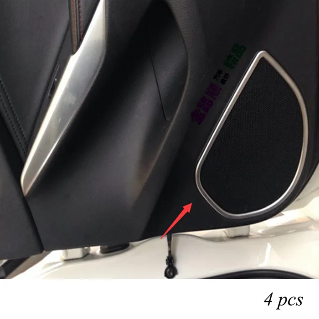 ABS Plastic For Mazda 6 Atenza 2013 2014 2015 2016 Door Audio Speaker Ring Frame Cover Trim Car Styling Auto Accessories 4pcs
ABS Plastic For Mazda 6 Atenza 2013 2014 2015 2016 Door Audio Speaker Ring Frame Cover Trim Car Styling Auto Accessories 4pcs
