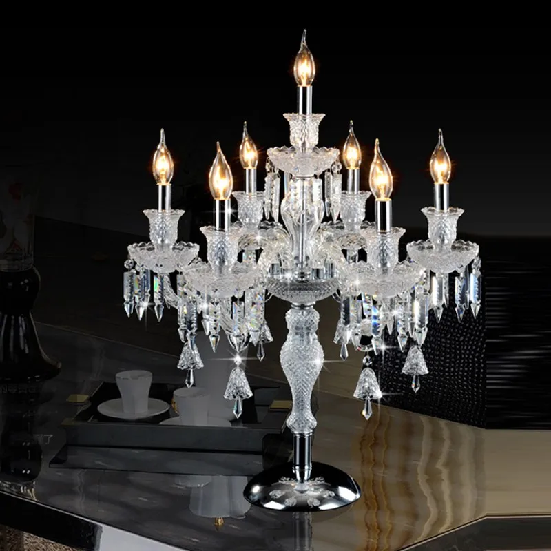 European Transparent Crystal Table Lamp Bedroom Bedside Luminaire Wedding Light Luxury Decorative Desk Lamp Night Atands
European Transparent Crystal Table Lamp Bedroom Bedside Luminaire Wedding Light Luxury Decorative Desk Lamp Night Atands