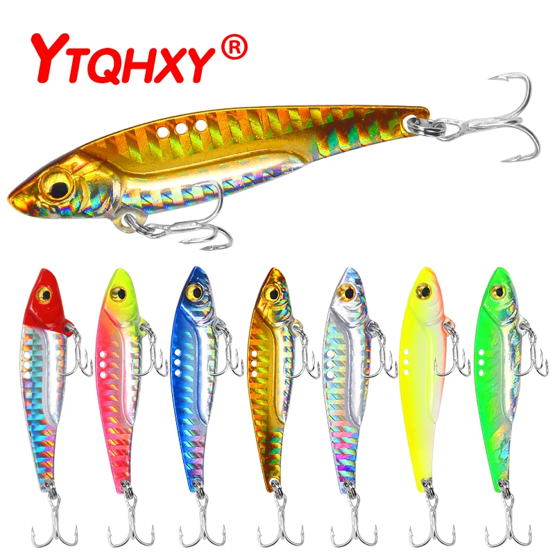 YTQHXY VIB Metal Wobbler Minnow Hard Fishing Lure 8g 13g 16g Long Casting Artificial Bait Sinking Japan Black Peche Pesca WQ527
YTQHXY VIB Metal Wobbler Minnow Hard Fishing Lure 8g 13g 16g Long Casting Artificial Bait Sinking Japan Black Peche Pesca WQ527