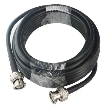 

5M BNC Male to BNC Male M/M RG58 CCTV Camera Coaxial Cable Adapter Lead Jumper Coax Male Extension Cable