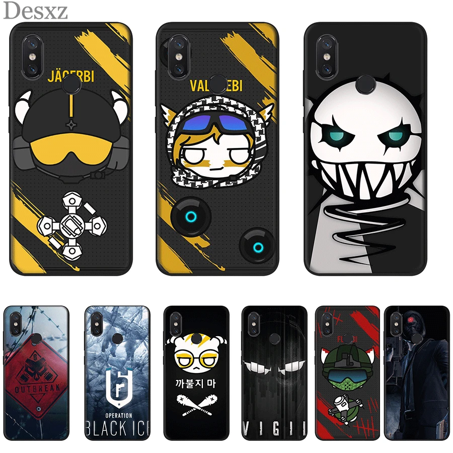 Desxz Silicone Phone Case For Xiaomi Mi 6 8 9 SE A1 A2 5X 6X MAX 3 Lite Cover Rainbow Six Siege Bag
Desxz Silicone Phone Case For Xiaomi Mi 6 8 9 SE A1 A2 5X 6X MAX 3 Lite Cover Rainbow Six Siege Bag
