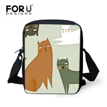 FORUDESIGNS Bags For Women 2019 Messenger Bag Cute Cat Fashion Illustration Shoulder Bag Cross Body Bags Bolsa Feminina
FORUDESIGNS Bags For Women 2019 Messenger Bag Cute Cat Fashion Illustration Shoulder Bag Cross Body Bags Bolsa Feminina