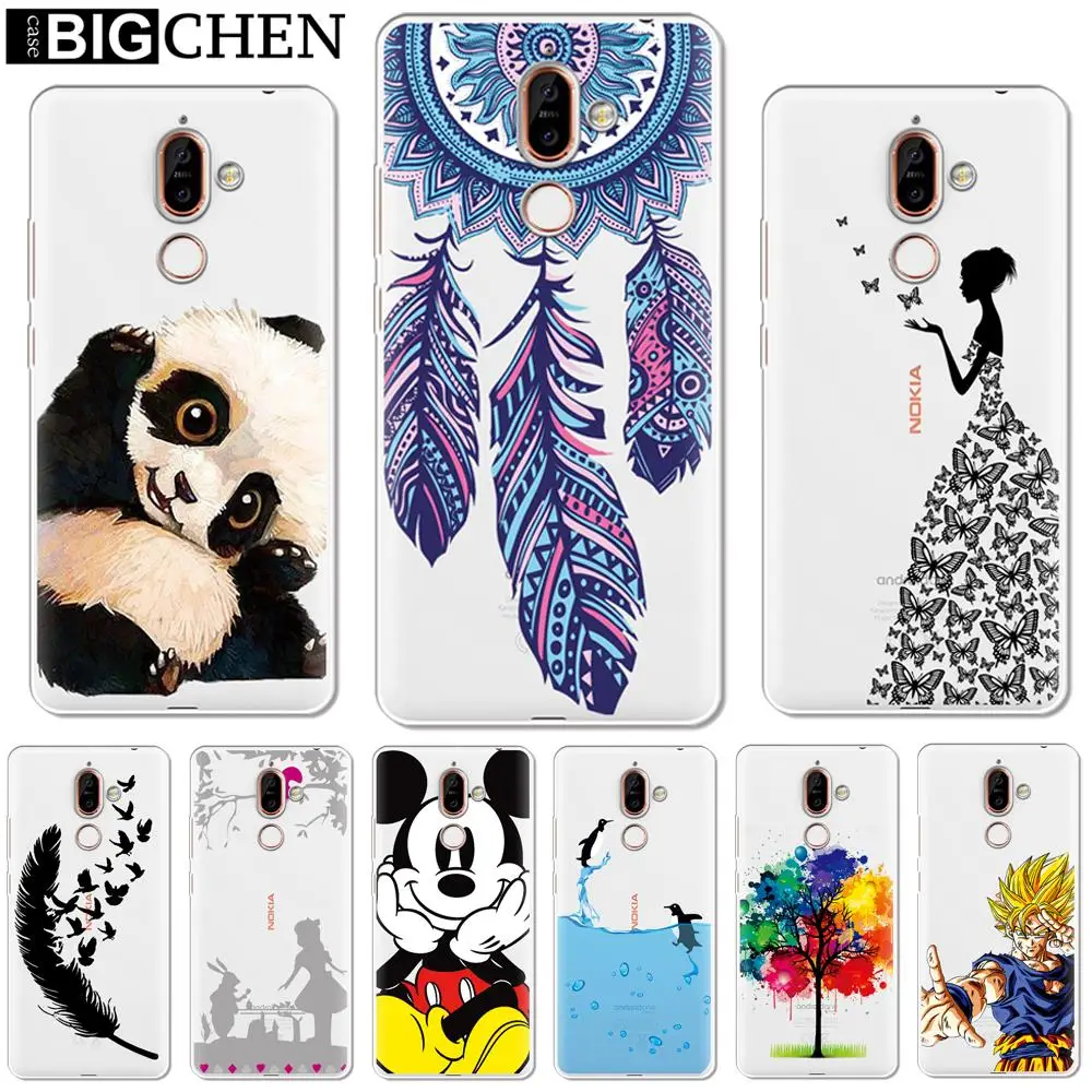 Soft Silicone TPU Phone Case Cover For Nokia 1 3 5 8 6 2 7 Plus 9 X6 2.1 3.1 5.1 6.1 2018 Phone Back Cases Coque Capa
Soft Silicone TPU Phone Case Cover For Nokia 1 3 5 8 6 2 7 Plus 9 X6 2.1 3.1 5.1 6.1 2018 Phone Back Cases Coque Capa