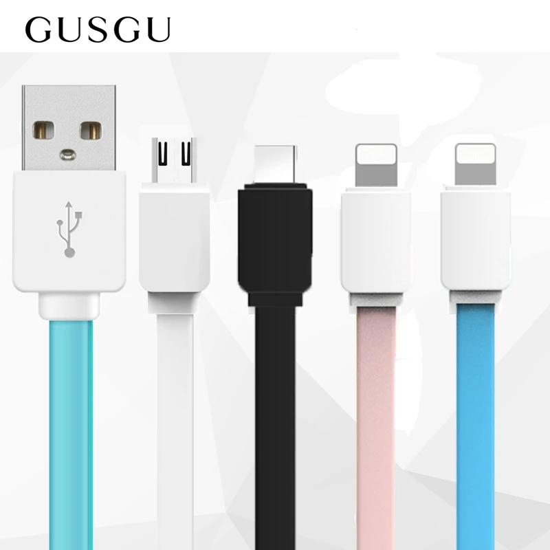 GUSGU Classic USB Cable for iPhone XS Max 8 7 6 S Charger Data Cable for Samsung Huawei Xiaomi Charging Cable Type-c Micro USB
GUSGU Classic USB Cable for iPhone XS Max 8 7 6 S Charger Data Cable for Samsung Huawei Xiaomi Charging Cable Type-c Micro USB
