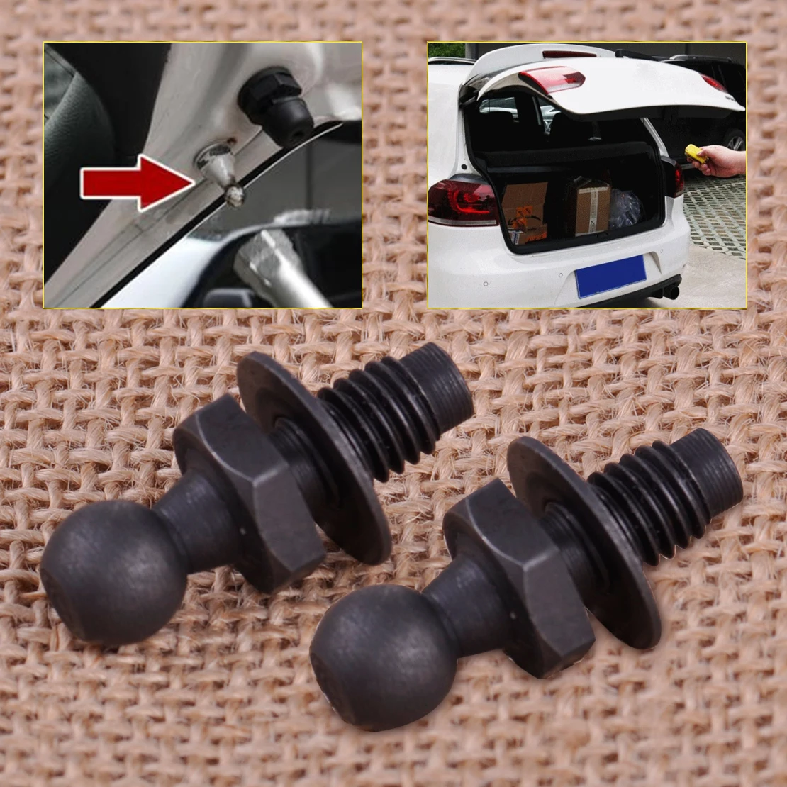 DWCX 2pcs Trunk Brace Screw Lid Open Automatically Converted Hydraulic Rod Connector Fit for VW Golf 6 GTI R20 Jetta
DWCX 2pcs Trunk Brace Screw Lid Open Automatically Converted Hydraulic Rod Connector Fit for VW Golf 6 GTI R20 Jetta