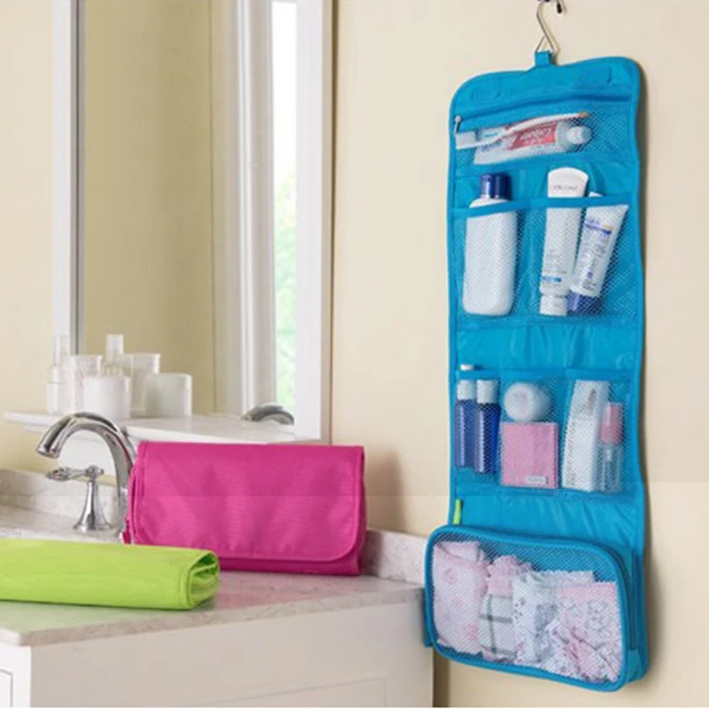Portable Hanging Travel Cosmetic Bag Foldable Functional Women Makeup Case Organizer Storage Make Up Bag Toiletry Kit Wash Bags
Portable Hanging Travel Cosmetic Bag Foldable Functional Women Makeup Case Organizer Storage Make Up Bag Toiletry Kit Wash Bags