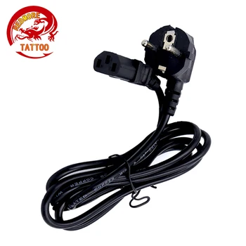 1PCS Europe Suffix Tattoo Power Cord With 2Pin Plug Rubber Silicone Tattoo Power Cable For Tattoo Supply
1PCS Europe Suffix Tattoo Power Cord With 2Pin Plug Rubber Silicone Tattoo Power Cable For Tattoo Supply