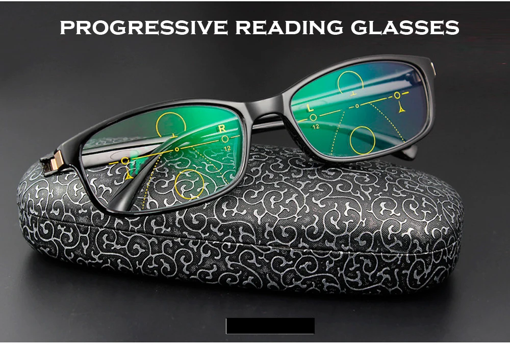 Clara Vida 2018 Black men women progressive see near and far reading glasses multifocal bifocal glasses +1 +1.5 +2 +2.5 +3 +3.5
Clara Vida 2018 Black men women progressive see near and far reading glasses multifocal bifocal glasses +1 +1.5 +2 +2.5 +3 +3.5