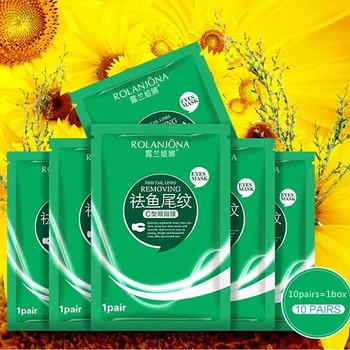 1box= 10pairs ROLANJONA eye mask Fade Eye fine lines Relieves eye strain fades dark circles Anti-wrinkle FISH TAIL LINES REMOVE
1box= 10pairs ROLANJONA eye mask Fade Eye fine lines Relieves eye strain fades dark circles Anti-wrinkle FISH TAIL LINES REMOVE