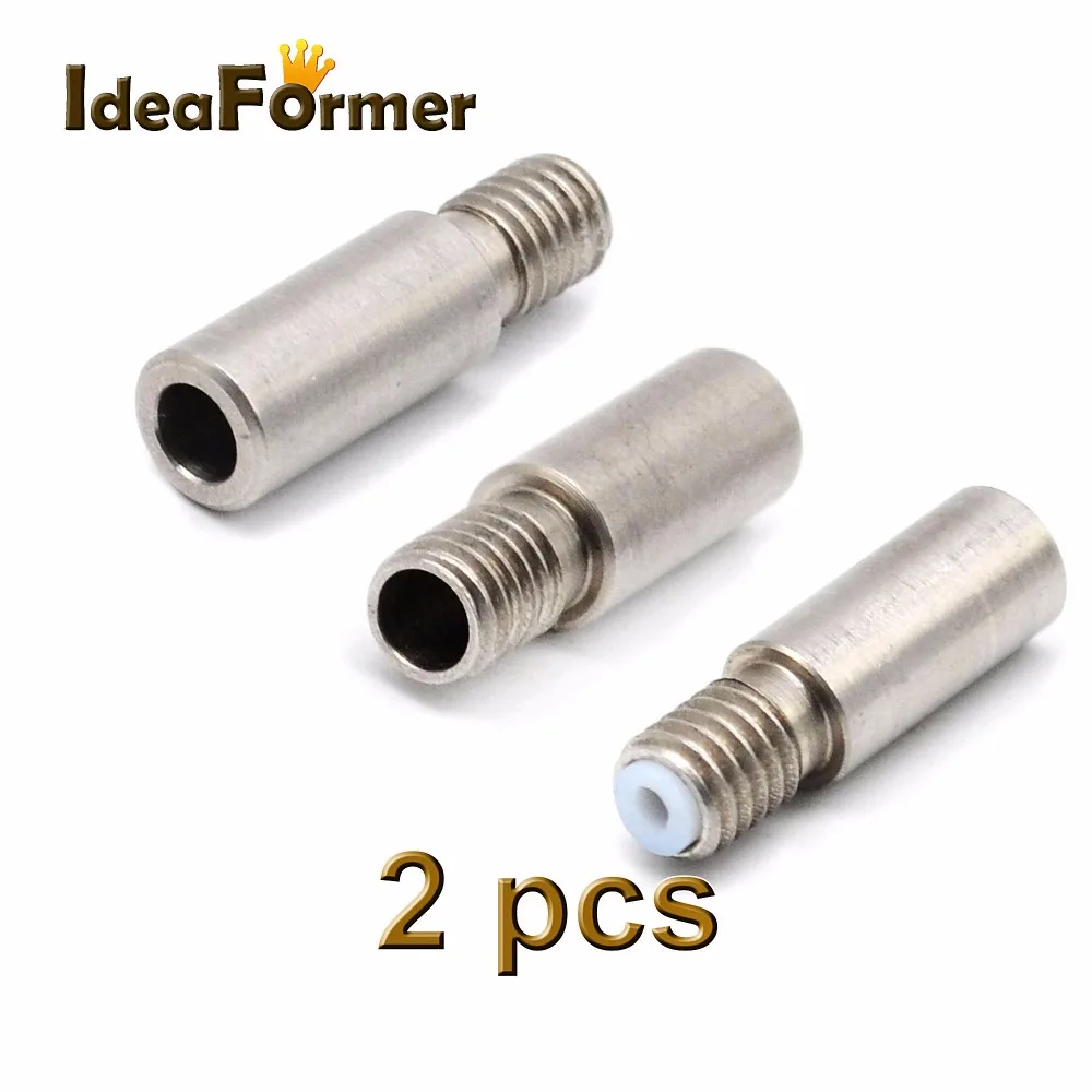 2pcs 3D printer Chimera extruder Heat break V6 dual hotend J-head throat length 23mm 1.75mm 3 mm filament Reprap 3D printer part
2pcs 3D printer Chimera extruder Heat break V6 dual hotend J-head throat length 23mm 1.75mm 3 mm filament Reprap 3D printer part