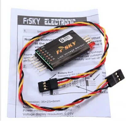 Frsky FLVSS Lipo Voltage Upgrade Sensor and Display For 2-Way Telemetry System Free Shipping
Frsky FLVSS Lipo Voltage Upgrade Sensor and Display For 2-Way Telemetry System Free Shipping