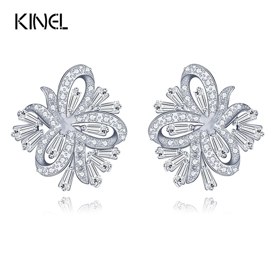 Kinel Pear Cut Cluster Cubic Zirconia White Gold Color French Clip Stud Earrings Jewelry For Women Brincos
Kinel Pear Cut Cluster Cubic Zirconia White Gold Color French Clip Stud Earrings Jewelry For Women Brincos