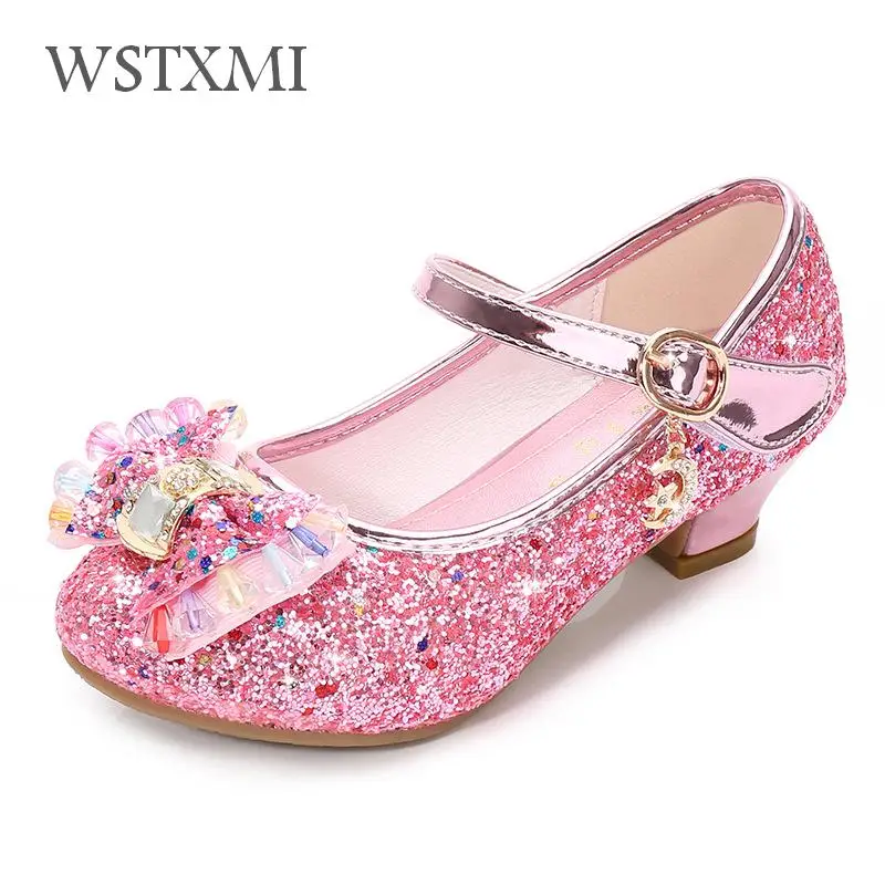Children Princess Shoes for Girls Party High Heel Sandals Fashion Flower Kids Glitter Leather Shoes Butterfly Knot Dress Wedding
Children Princess Shoes for Girls Party High Heel Sandals Fashion Flower Kids Glitter Leather Shoes Butterfly Knot Dress Wedding