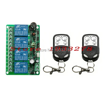 315mhz DC 12V 10A 4CH Remote Control Switches 1 Receiver&2Transmitters Learning Code Smart family Switch
315mhz DC 12V 10A 4CH Remote Control Switches 1 Receiver&2Transmitters Learning Code Smart family Switch