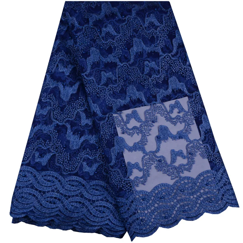 2018 Royal Blue French Nigerian Laces Fabrics High Quality Tulle African Laces Fabric Wedding African French Tulle Lace 901
2018 Royal Blue French Nigerian Laces Fabrics High Quality Tulle African Laces Fabric Wedding African French Tulle Lace 901