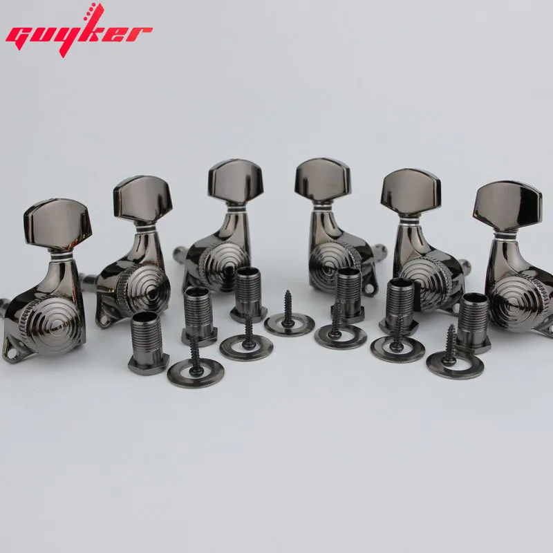 Smoky Guitar Locking Tuners 1:20 Lock String Tuning Key Pegs Machine Heads Replacement for ST TL SG LP Style Electric Guitars
Smoky Guitar Locking Tuners 1:20 Lock String Tuning Key Pegs Machine Heads Replacement for ST TL SG LP Style Electric Guitars