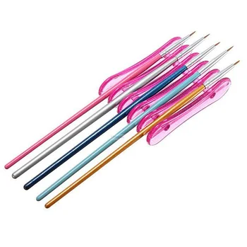 5 Grid Nail Art Pen holder Nail Brush Rack Carving UV Gel Crystal Pen Carrier Storage Manicure Tool Stand Holder Accessory
5 Grid Nail Art Pen holder Nail Brush Rack Carving UV Gel Crystal Pen Carrier Storage Manicure Tool Stand Holder Accessory