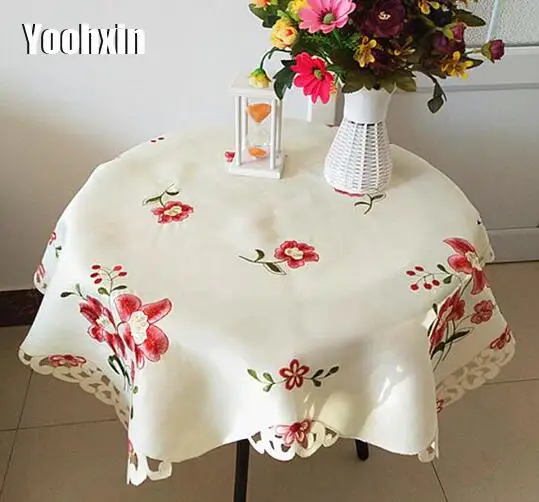 Luxury lace square Tablecloth embroidery Table Cover cloth tea coffee mantel Nappe dining kitchen Garden Christmas Wedding Decor
Luxury lace square Tablecloth embroidery Table Cover cloth tea coffee mantel Nappe dining kitchen Garden Christmas Wedding Decor