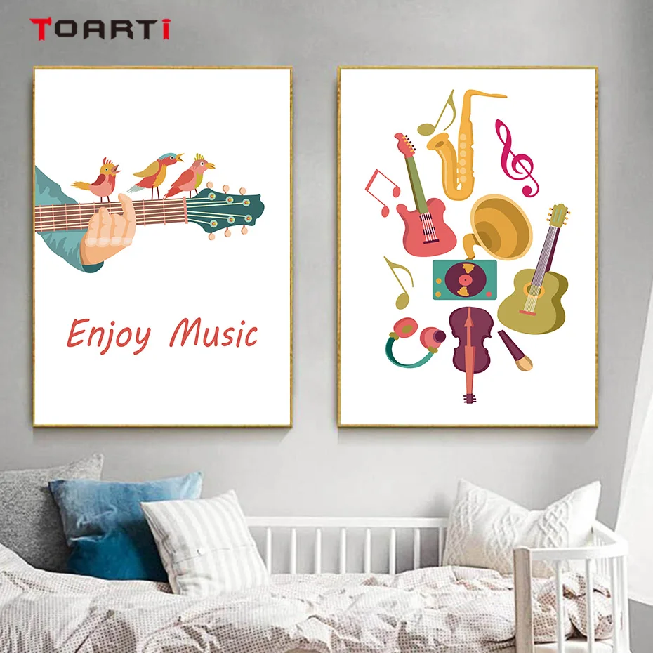 Music Festival Theme Posters&Prints Musical Instrument Colorful Modern Abstract Painting Wall Art Living Room Nursery Decoration
Music Festival Theme Posters&Prints Musical Instrument Colorful Modern Abstract Painting Wall Art Living Room Nursery Decoration