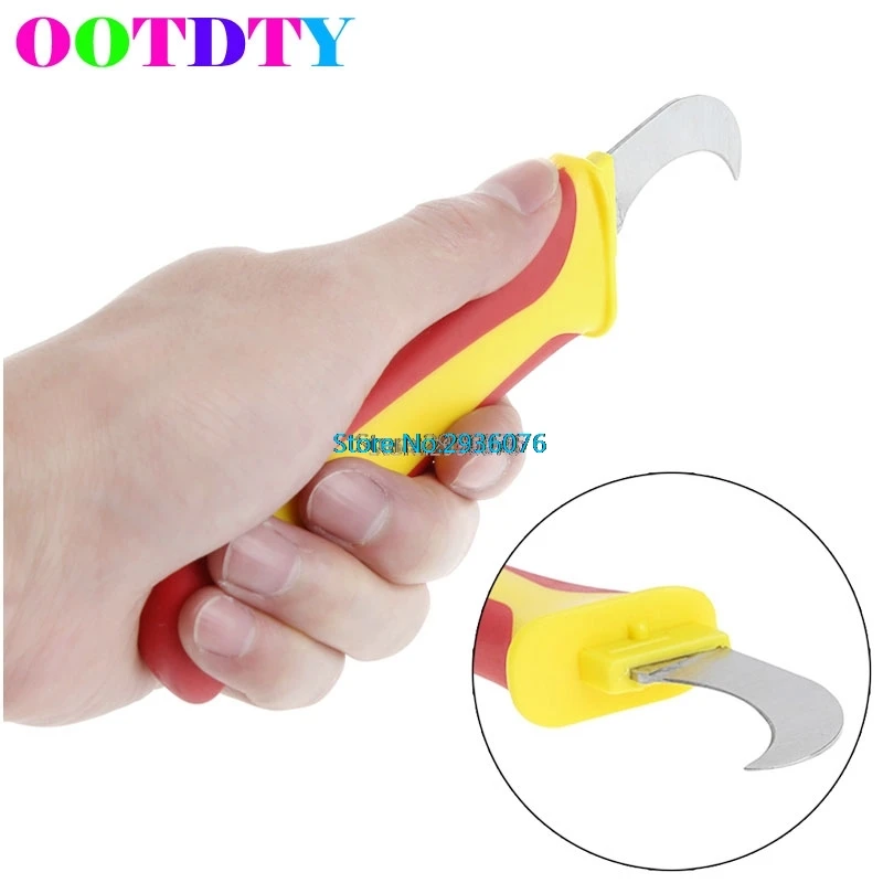 1 Pc Electrician Knife Cutting Off Tool Repairing Tool Hook Knife Plastic Handle Drop Ship Support
1 Pc Electrician Knife Cutting Off Tool Repairing Tool Hook Knife Plastic Handle Drop Ship Support